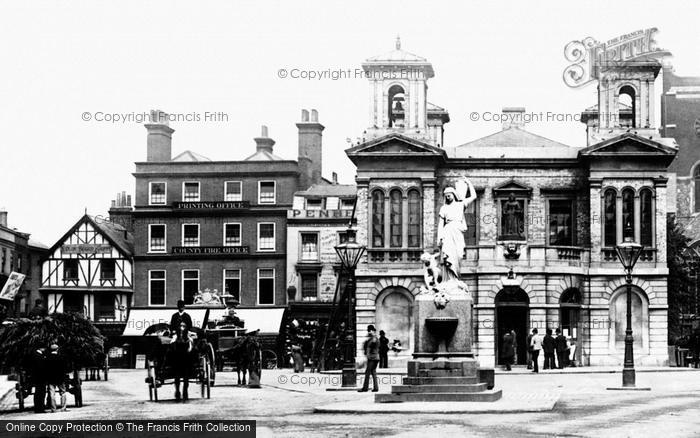 Photo of Kingston Upon Thames, The Market Place 1890