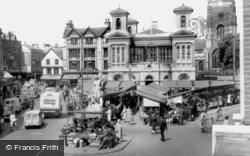 Kingston Upon Thames, The Market Place 1961, Kingston Upon Thames