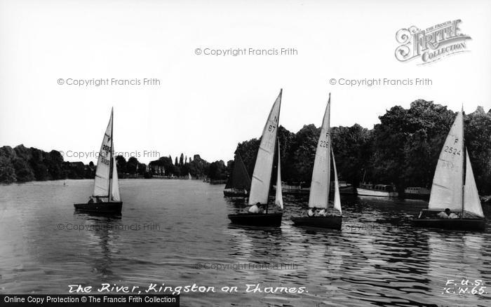 Photo of Kingston Upon Thames, The River Thames c.1960