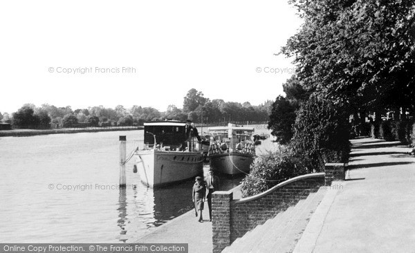 Photo of Kingston Upon Thames, The River Thames Embankment 1951