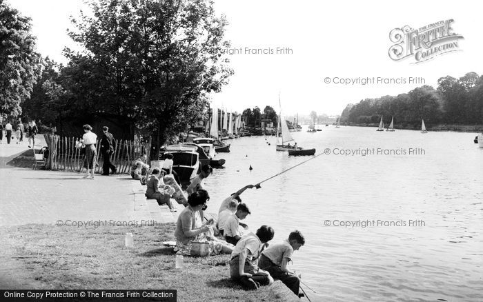 Photo of Kingston Upon Thames, The Thames c.1955