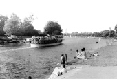 Kingston Upon Thames, The Thames c.1955, Kingston Upon Thames