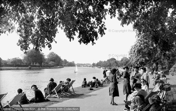 Photo of Kingston Upon Thames, The Thames c.1955
