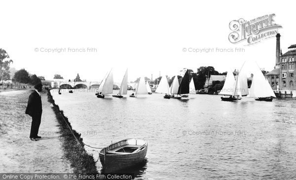 Photo of Kingston Upon Thames, The Yacht Basin 1906