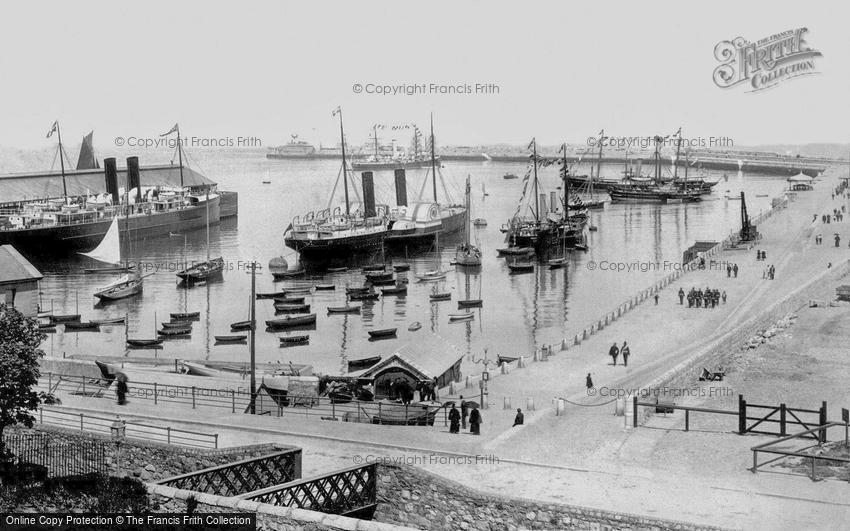 Kingstown, the Harbour 1897
