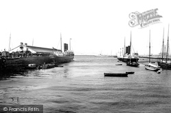 The Harbour, Mail Boats 1897, Kingstown