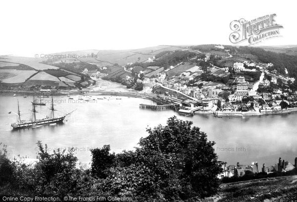 Photo of Kingswear, From Dartmouth 1890