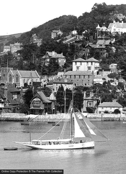 Photo of Kingswear, Sailing Boat 1925