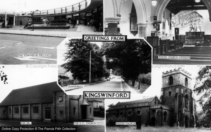 Photo of Kingswinford, Composite c.1965
