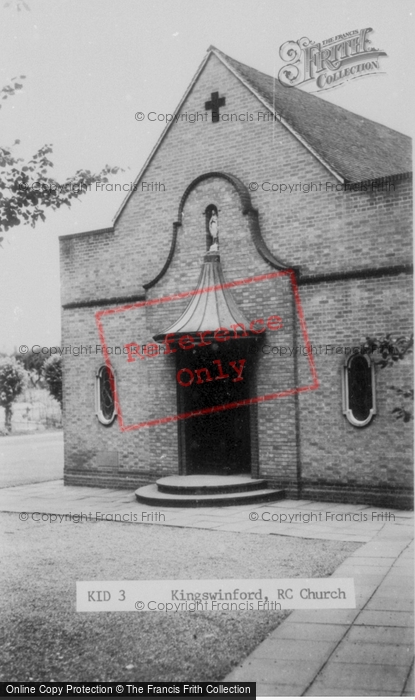 Photo of Kingswinford, Rc Church c.1965