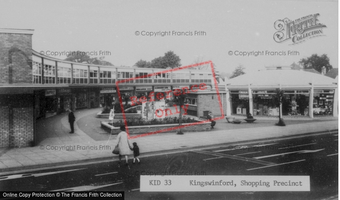 Photo of Kingswinford, Shopping Precinct c.1965