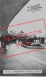 Shopping Precinct c.1965, Kingswinford