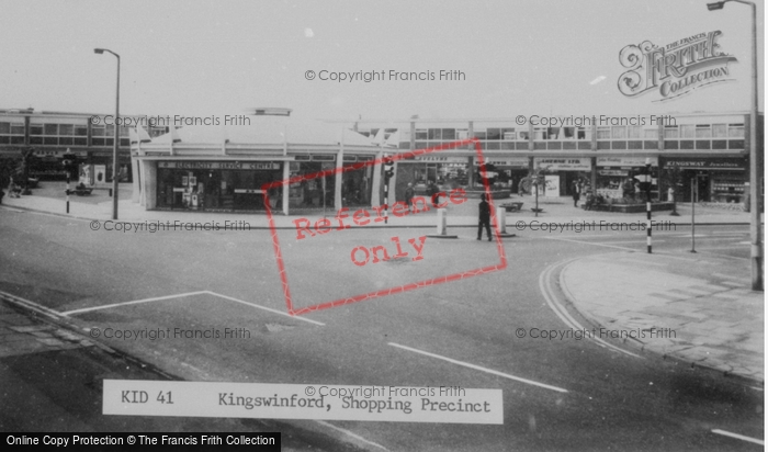 Photo of Kingswinford, Shopping Precinct c.1965