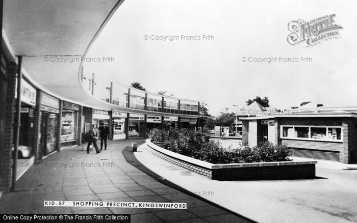 Photo of Kingswinford, Shopping Precinct c.1965