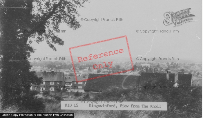 Photo of Kingswinford, View From The Knoll c.1965