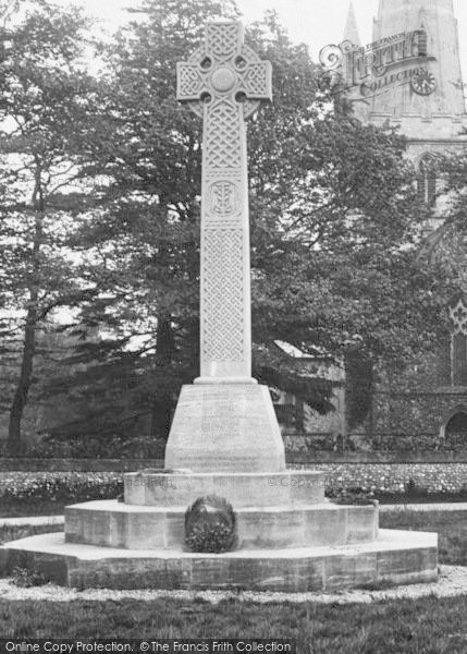 Photo of Kingswood, War Memorial 1923