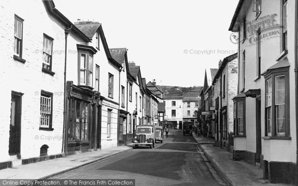 Photo of Kington, Bridge Street And Lower Cross c.1955
