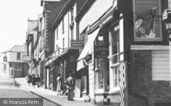 Church Street, Shops c.1955, Kington