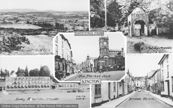 Photo of Kington, Composite c.1965