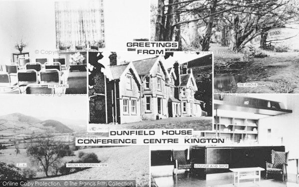 Photo of Kington, Composite, Dunfield House Conference Centre c.1955