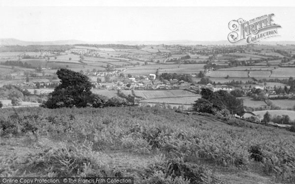 Photo of Kington, From Bradnor c.1956