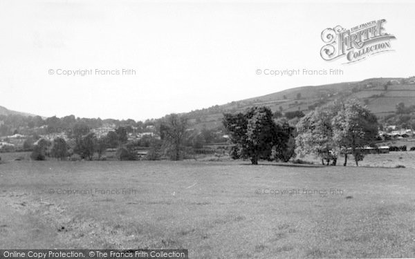 Photo of Kington, From Red Hill c.1955