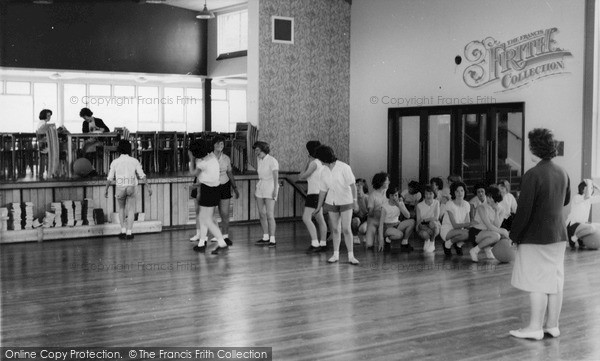 Photo of Kington, Lady Hawkins School, Gym Lesson c.1965