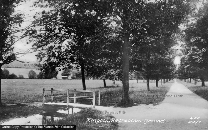 Photo of Kington, Recreation Ground c.1950