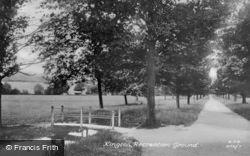 Recreation Ground c.1950, Kington
