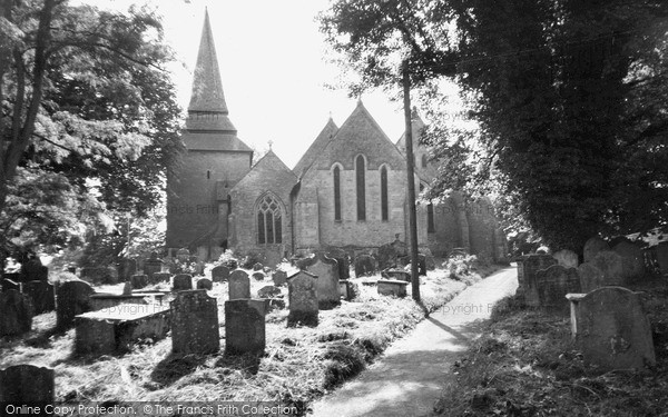 Photo of Kington, St Mary's Church c.1965