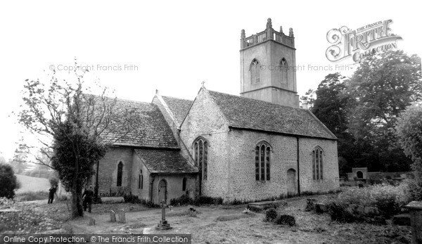 Photo of Kington St Michael, Church Of St Michael And All Angels c.1960