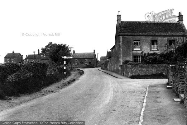 Photo of Kington St Michael, The Village c.1950