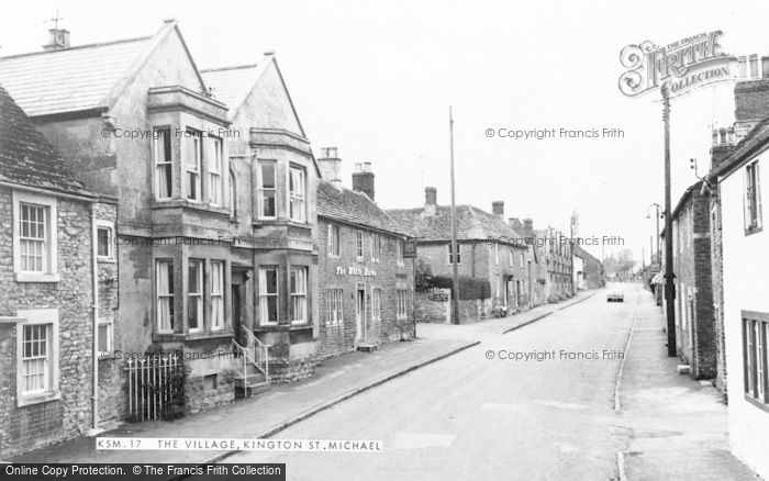 Photo of Kington St Michael, The Village c.1960