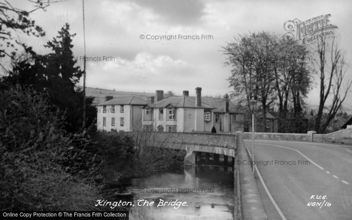 Photo of Kington, The Bridge c.1950
