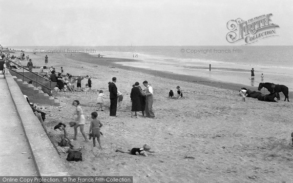 Photo of Kinmel Bay, Beach c.1950