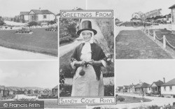 Greetings From Sandy Cove, Composite c.1955, Kinmel Bay