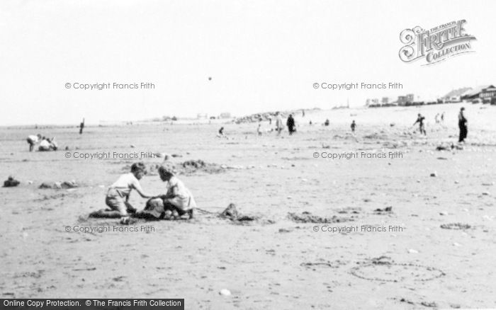 Photo of Kinmel Bay, On The Beach c.1955