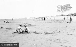 On The Beach c.1955, Kinmel Bay