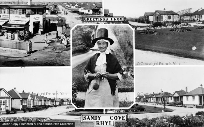 Photo of Kinmel Bay, Sandy Cove c.1955