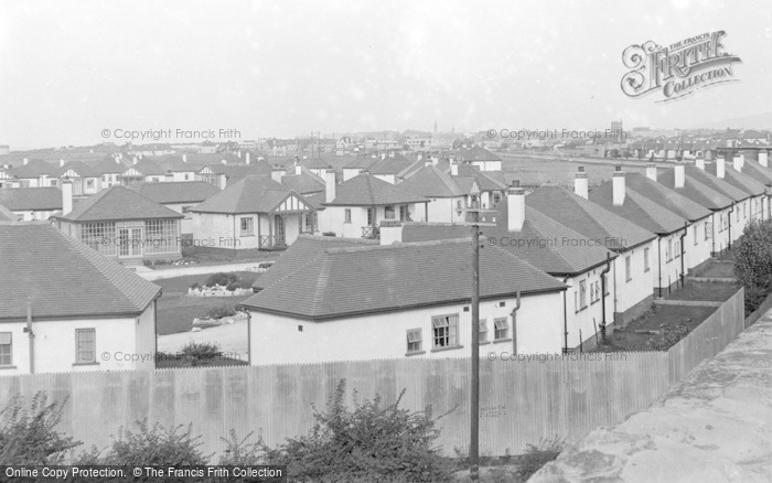 Photo of Kinmel Bay, Sandy Cove Estate From The Bridge c.1939