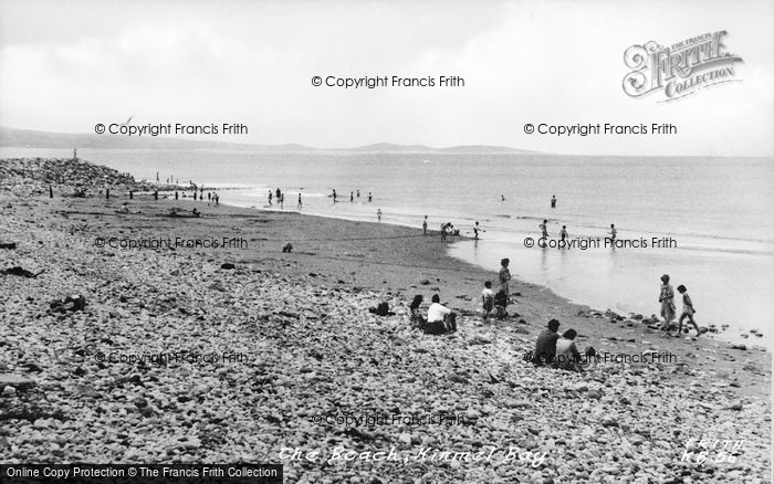 Photo of Kinmel Bay, The Beach c.1955