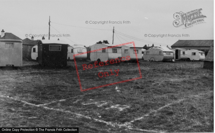 Photo of Kinmel Bay, The Camp Caravans c.1955