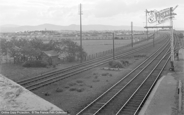 Photo of Kinmel Bay, The Camping Fields From The Railway Line c.1939