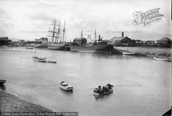 Photo of Kinmel Bay, The Foryd Harbour c.1935