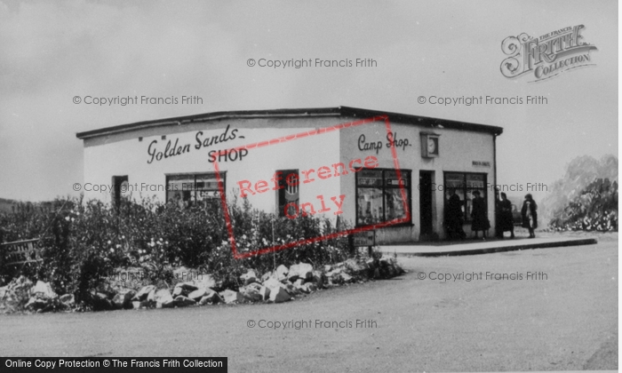 Photo of Kinmel Bay, The Holiday Camp Shop c.1955