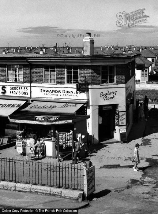 Photo of Kinmel Bay, The Shops, Sandy Cove c.1955