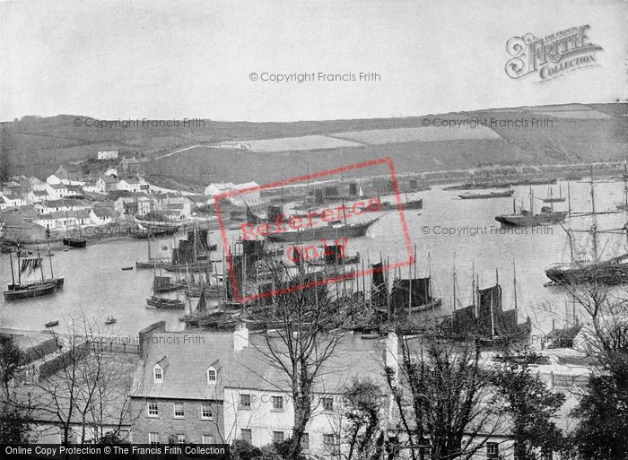 Photo of Kinsale, A Fishing Fleet In The Harbour c.1890