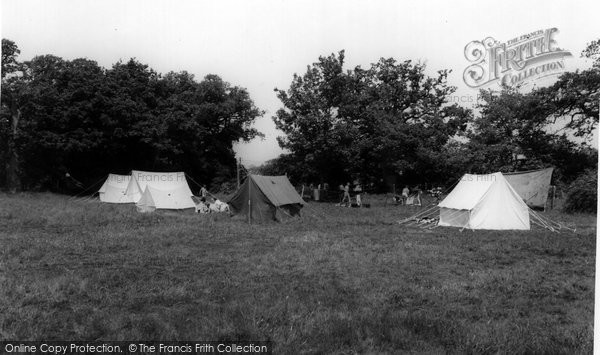 Photo of Kinson, Butchers Coppice Scout Camp c.1955