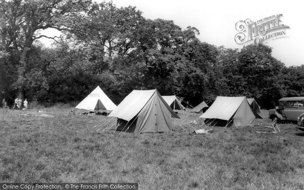 Photo of Kinson, Butchers Coppice Scout Camp c.1955
