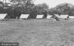 Camping Field, Butchers Coppice Scout Camp c.1955, Kinson